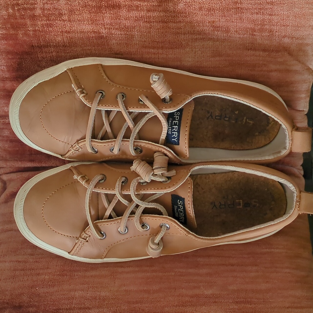 Sperry topsider leather sneaker 7.5